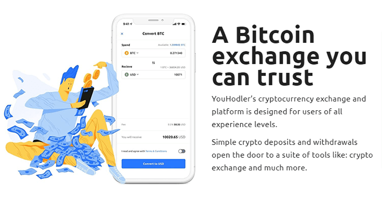 YouHodler Review - crypto-backed loan service provider