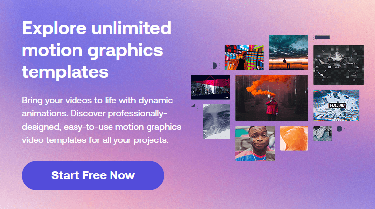 motionarray.com - all-in-one platform for video content creation