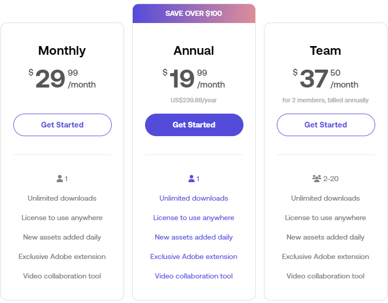 motionarray.com - all-in-one platform for video content creation