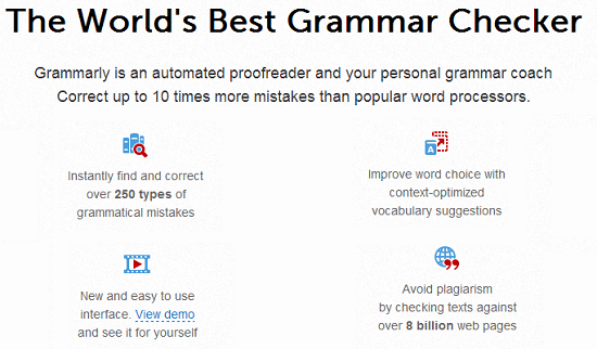Grammarly - Instant grammar checker, plagiarism checker, online proofreader
