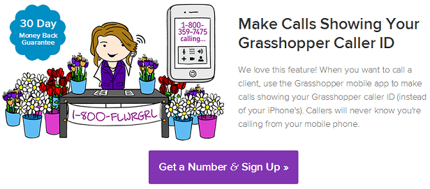 Grasshopper virtual phone system for managing your business calls