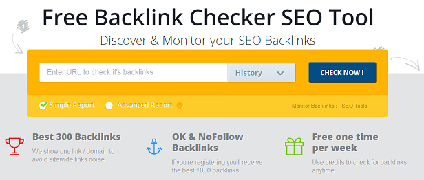 Monitorbacklinks.com - Discover and disavow backlinks