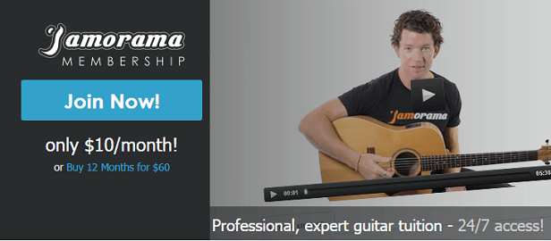 Jamorama.com - Video guitar lessons online