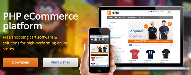 X-Cart - PHP shopping cart software for eCommerce websites