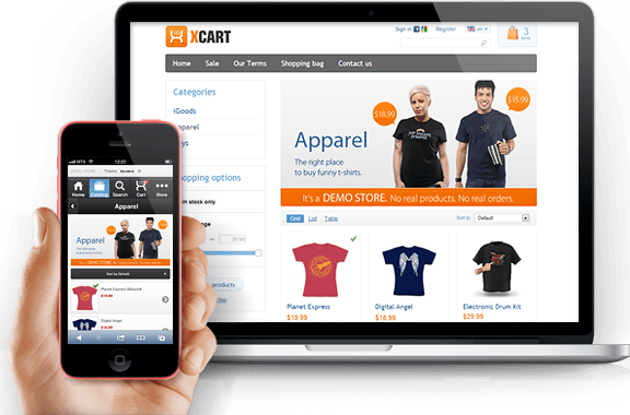 X-Cart - PHP shopping cart software for eCommerce websites