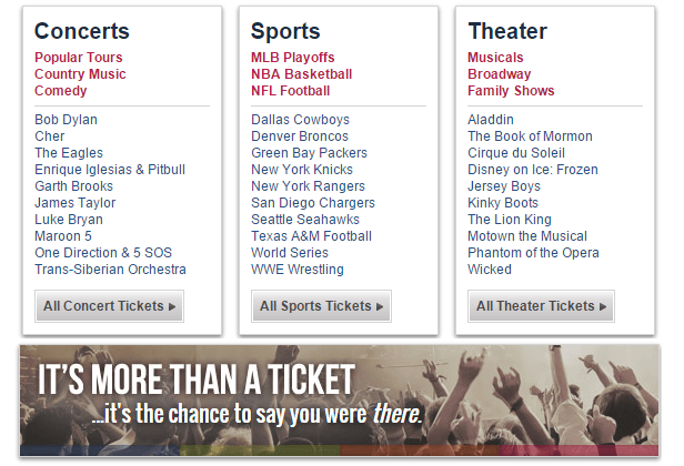 TicketLiquadator.com - Buy Concert tickets, theater tickets and sports ticket online