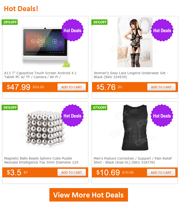 DealXtreme.com - Cool gadgets at the right price with free shipping worldwide