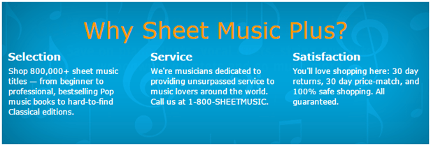 SheetMusicPlus.com - World's Largest Sheet Music Selection