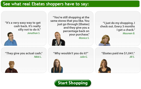 Ebates.com - Your online destination for getting online rebates, coupons and cash back savings