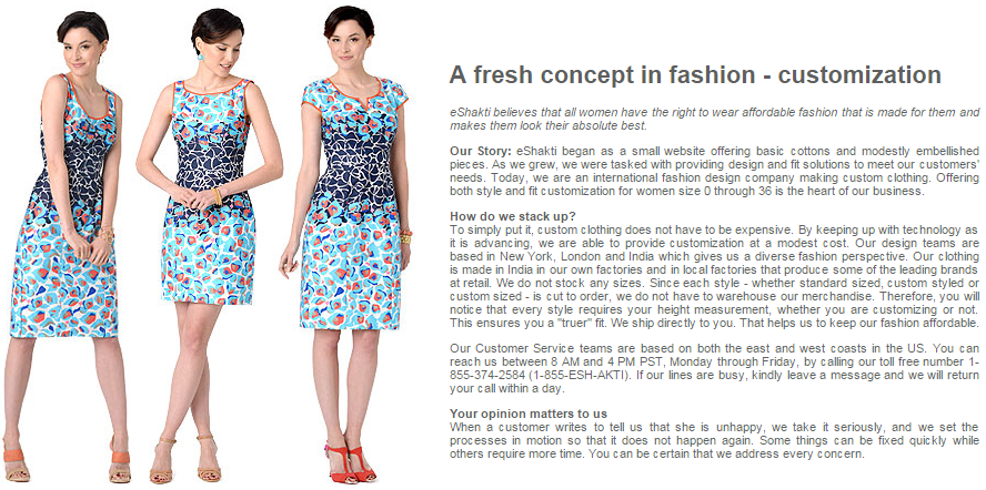 Click here to visit eShakti.com