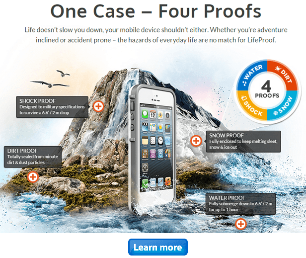 LifeProof.com - Buy high quality waterproof, dirtproof and shockproof phone cases and accessories for iPhone, Samsung galaxy and other smartphones