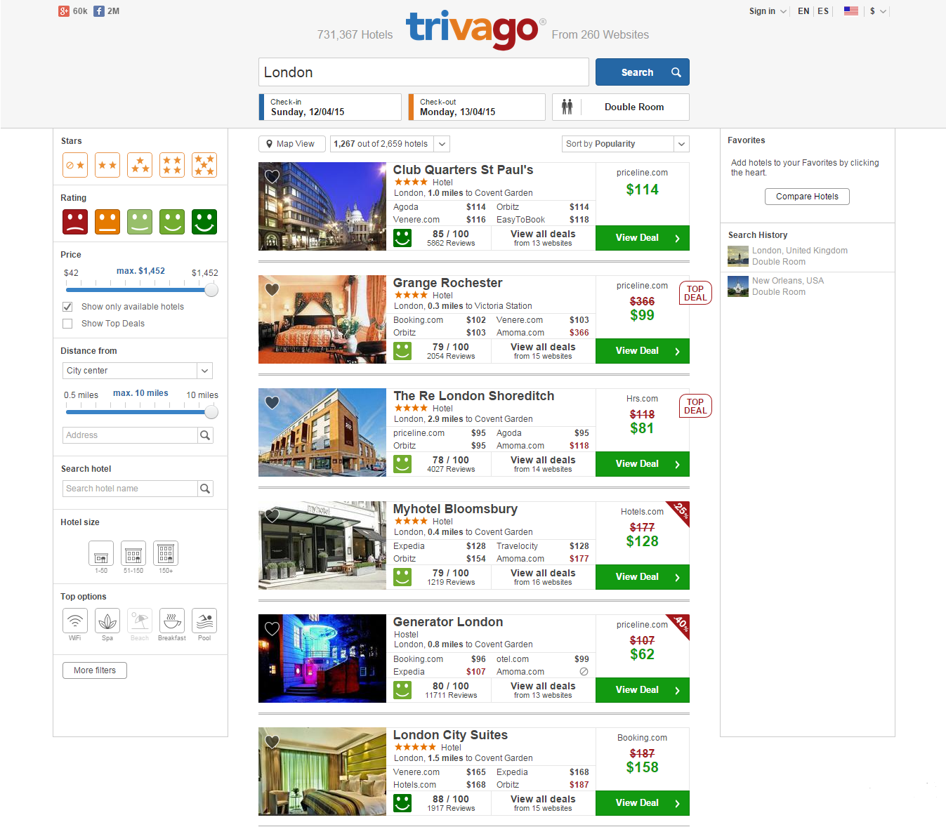 Trivago.com Review