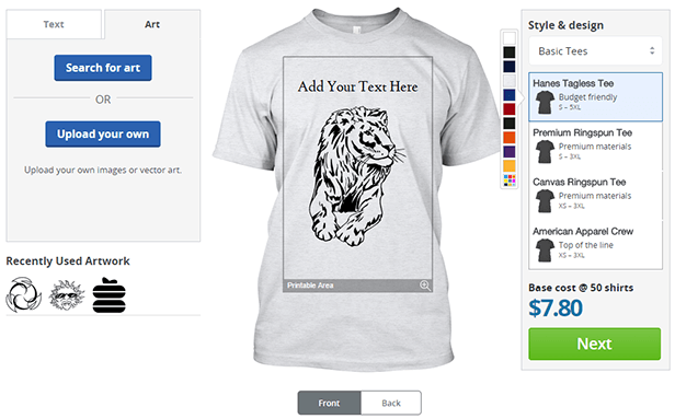 TeeSpring.com - Create Custom T-Shirts Online, Design, buy and sell your T-Shirts