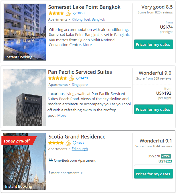 Vilas.com - Online Apartments, Vilas and Vacation Rentals