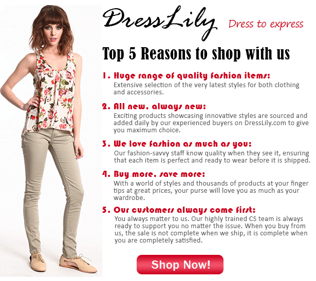 Dresslily.com - Casual style clothing, shoes, jewelery and more