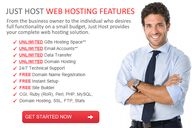 Just Host - Professional web hosting services