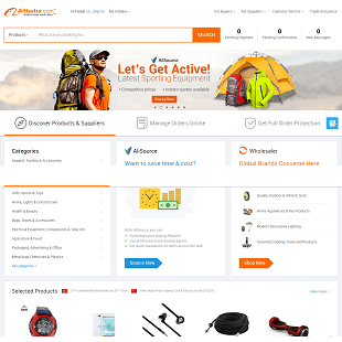 Alibaba website review