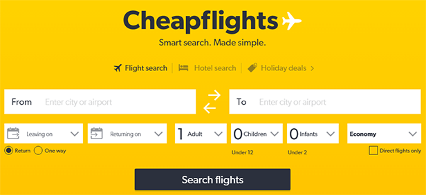 Cheapflights.com Review - Cheap airline tickets and airfare deals