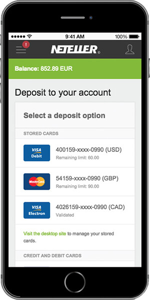 Neteller.com - Online payment service