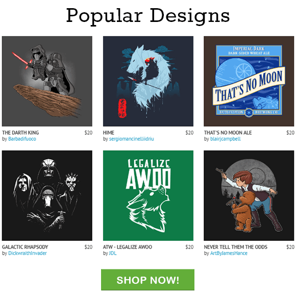 Teepublic.com - Buy and sell unique design tshirts online