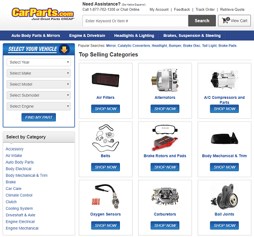 Carparts.com - Buy Auto body parts on discounted prices