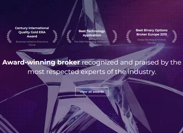 Online Binary Option Trading Platform